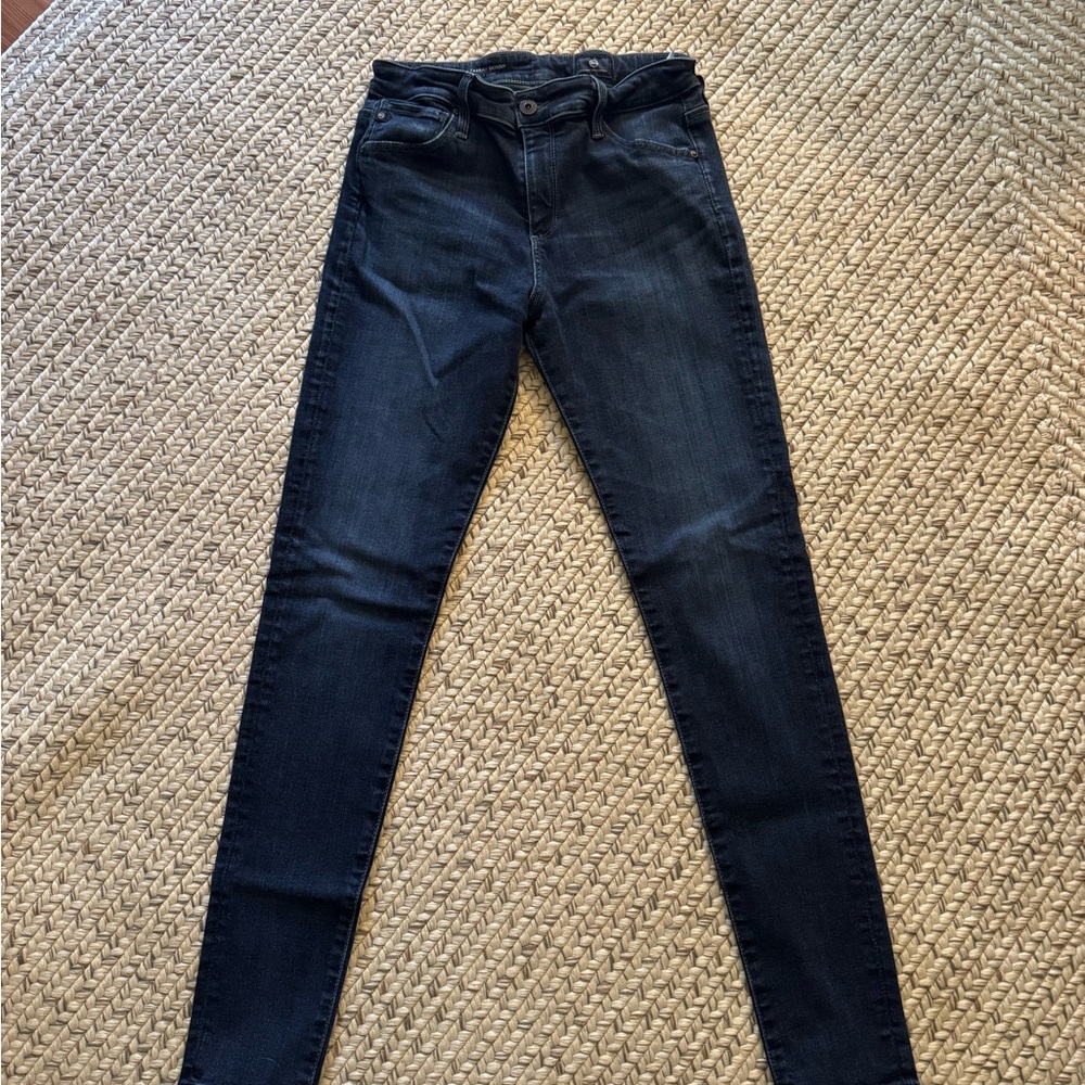 AG The Farrah Skinny High Rise Size 28 R
